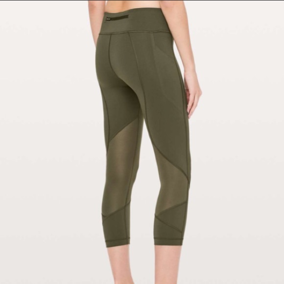 lululemon athletica Pants - Lululemon Pace Rival Crop Leggings 22”